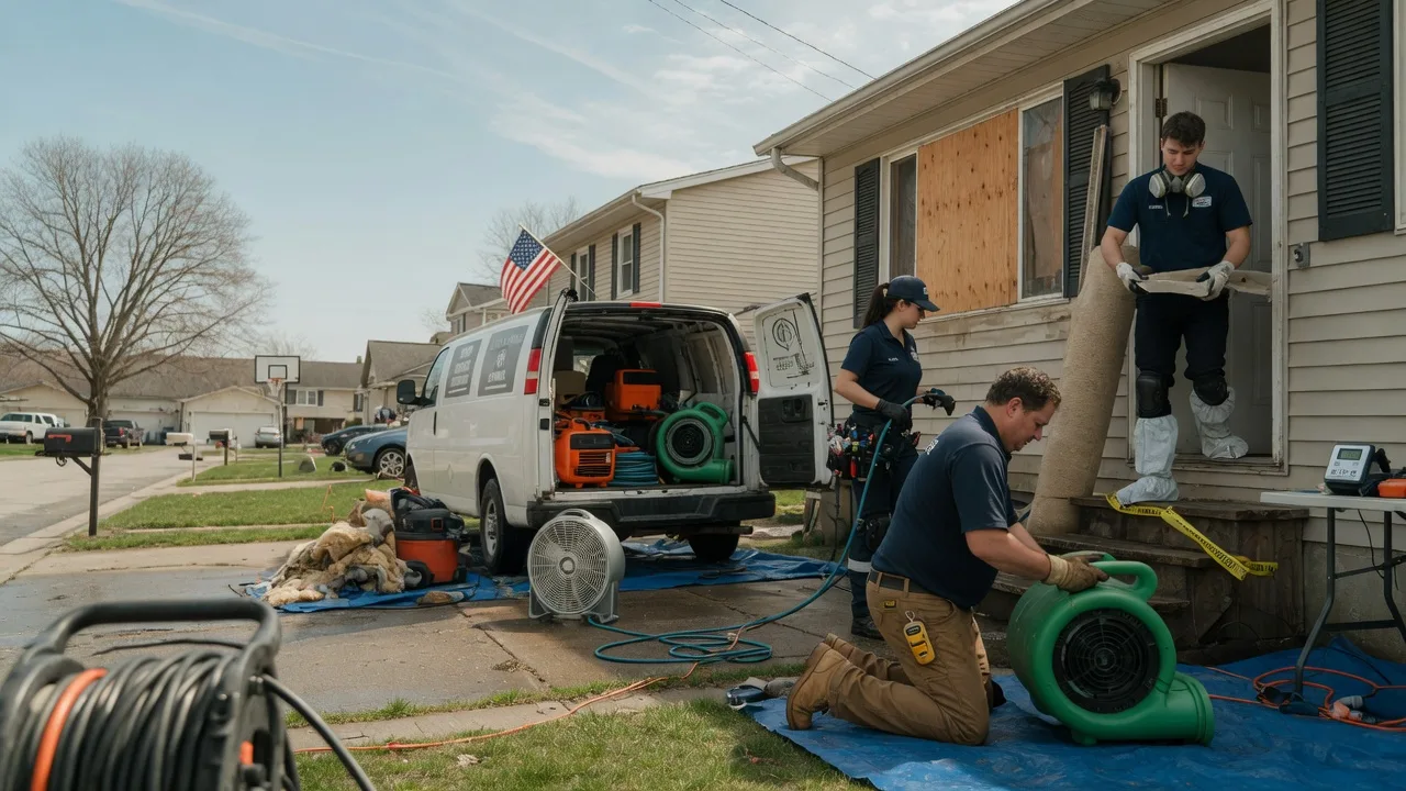 Water Damage Restoration in West Bloomfield, MI near me